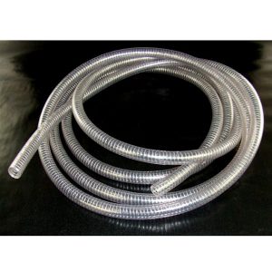 TK-050 Clear Reinforced Vacuum (Suction) Hose – 1/2″ I.D. – Priced per Foot (AA-0743)